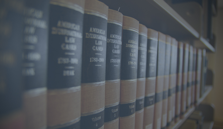 American International Law Books on Shelf